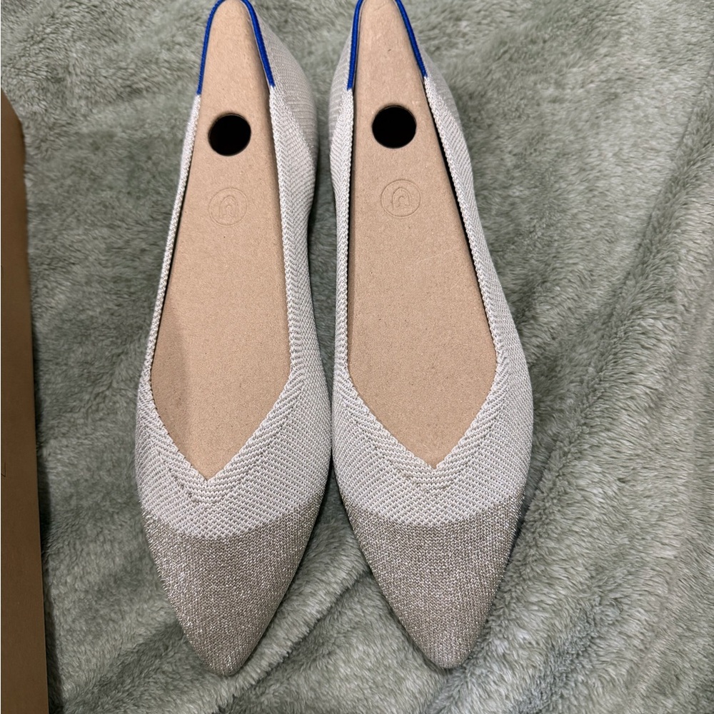 Rothy's Women's Gray and Blue Flats